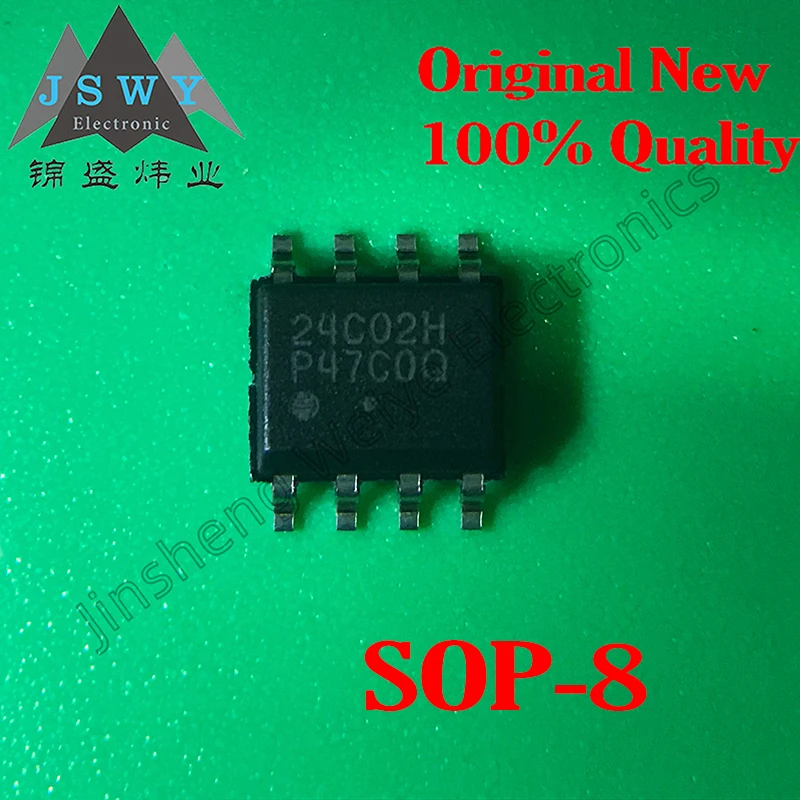 

1-40PCS 24C02WI CAT24C02WI-GT3 24C02W1 24C02H SOP8 Memory Chip New Stock