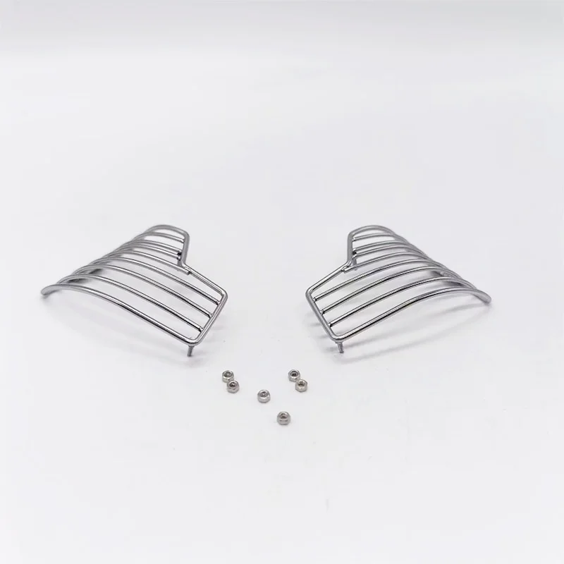 RC 1/14 Lamp Cover Protective Net for Tamiya Hydraulic Excavator Loader Dump Truck for SCANIA MAN VOLVO Trailer Tipper DIY Parts