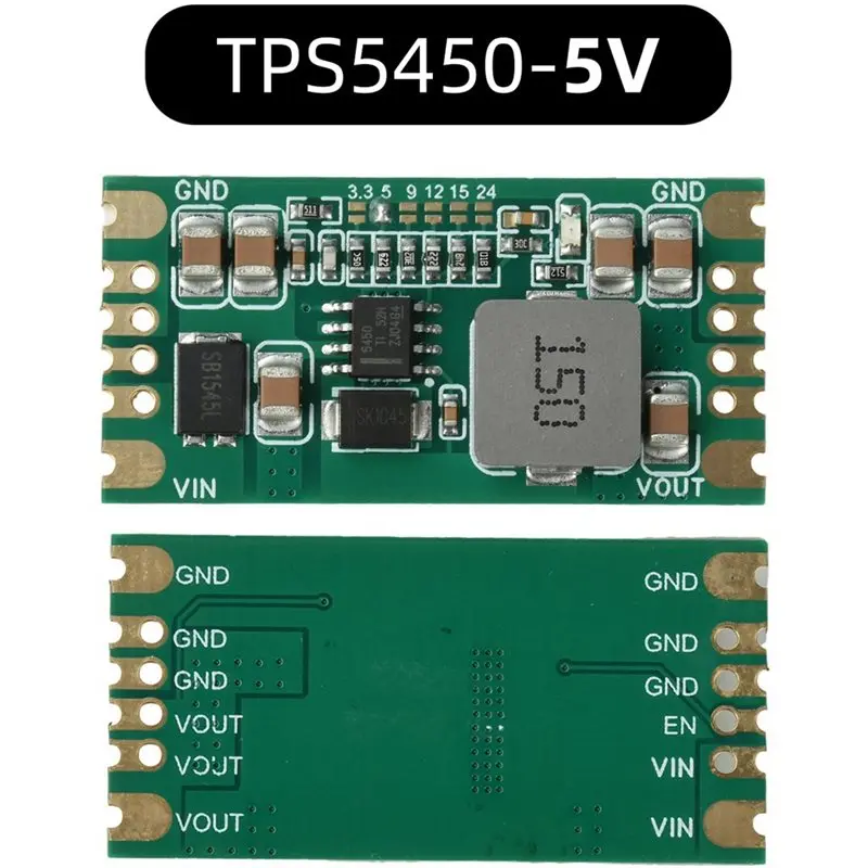 【THANKSGIVING DAY】TPS5450 5A Buck Converter Module Switching Power Supply DC-DC-DC5.5V To 36V Step-Down Regulator Board Low Ripp
