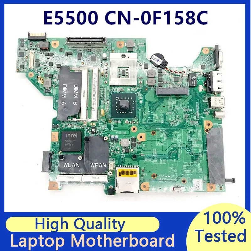 

CN-0F158C 0F158C F158C Mainboard For Dell Latitude E5500 Laptop Motherboard GM45 DDR3 100% Full Tested Working Well