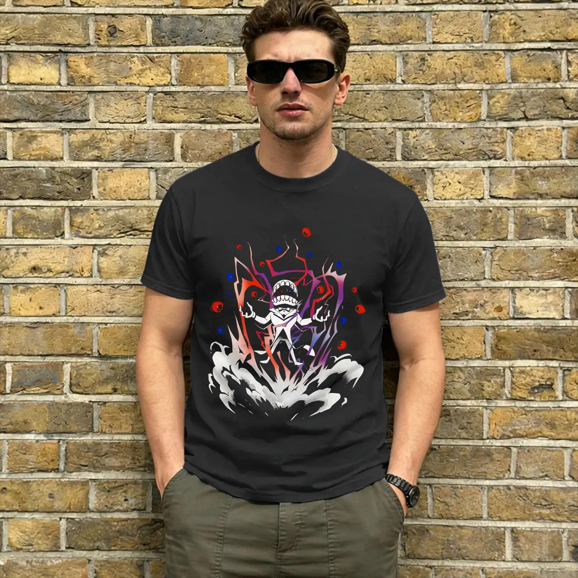 Vintage T Shirt Summer The Amazing Circus Fashion T Shirts  Cotton Tshirt for Man Y2K Fun Hot Sale Short Sleeve Tops