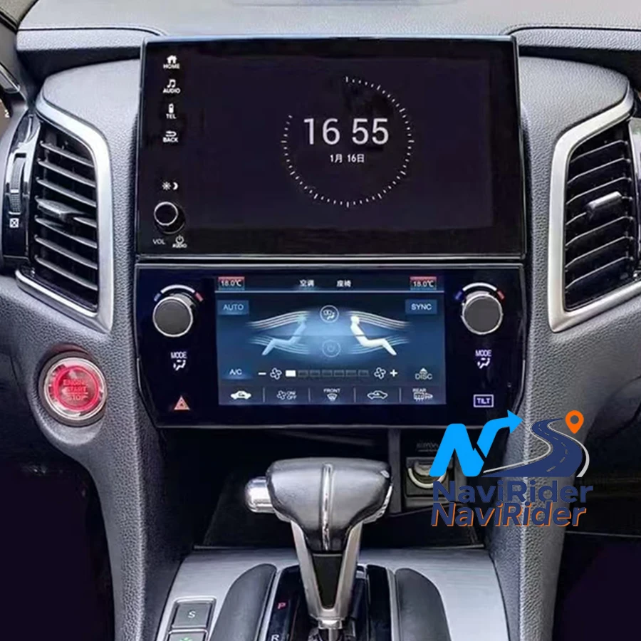 Air Conditioning Panel Replacement LCD Touch Screen For Honda AVANCIER URV UR-V 2017-2022 Climate Board AC Multimedia Central