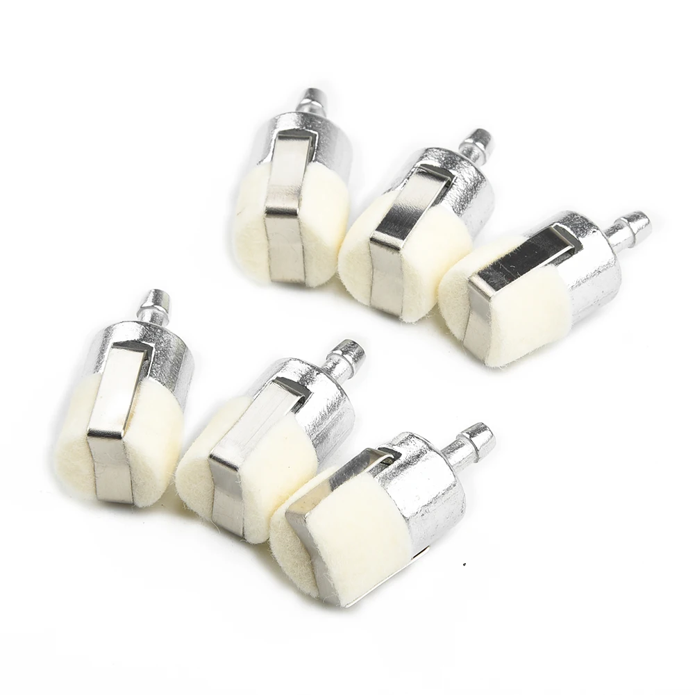 6PCS Fuel Filter Fit For Echo 13120507320 Chainsaw Brushcutter Blower 125-527 Garden Power Tools Lawn Mower Accessories Filter