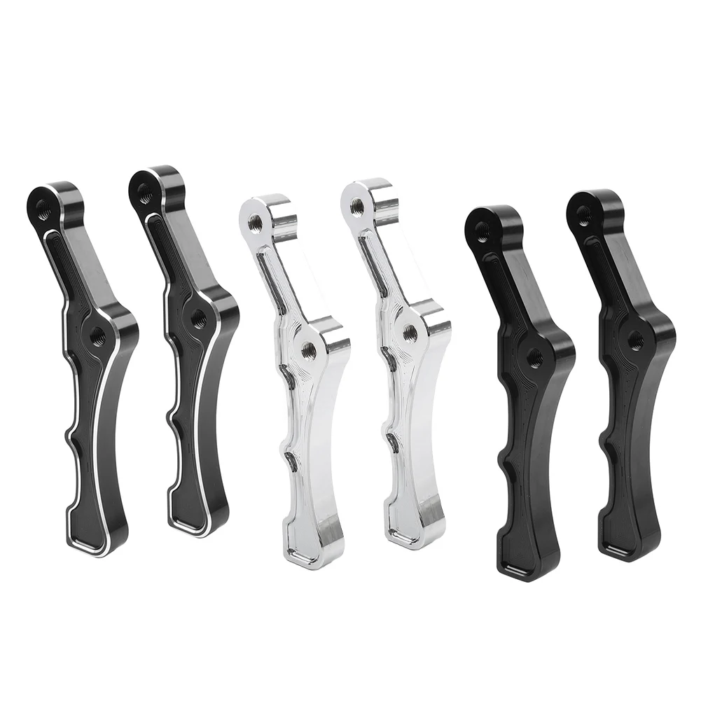 1Pair Motorbike CNC Radial Front Brake Caliper Mount Bracket 108mm For Harley