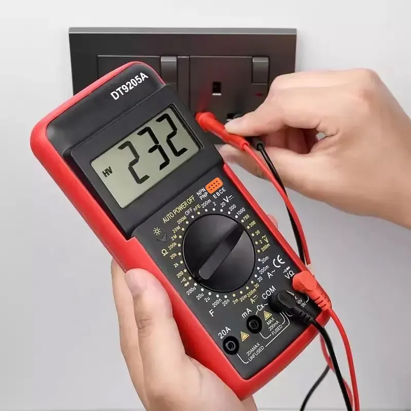 DT9205A Fully Automatic Digital Multimeter High-precision Universal Meter