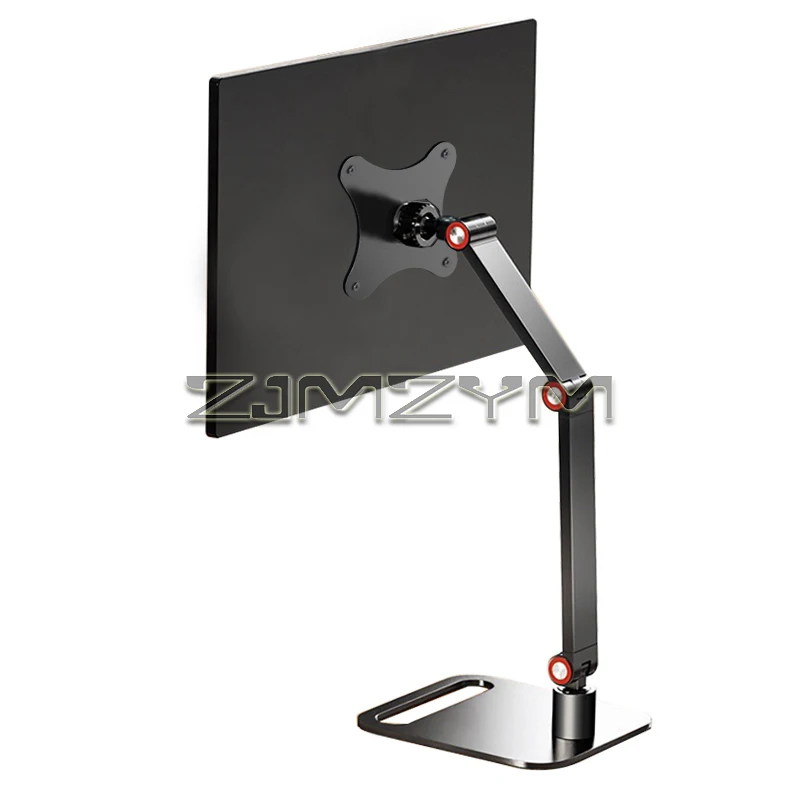 Portable Monitor Stand Height Adjustable Monitor Stand Free Standing Desk Foldable Monitor Support for 16