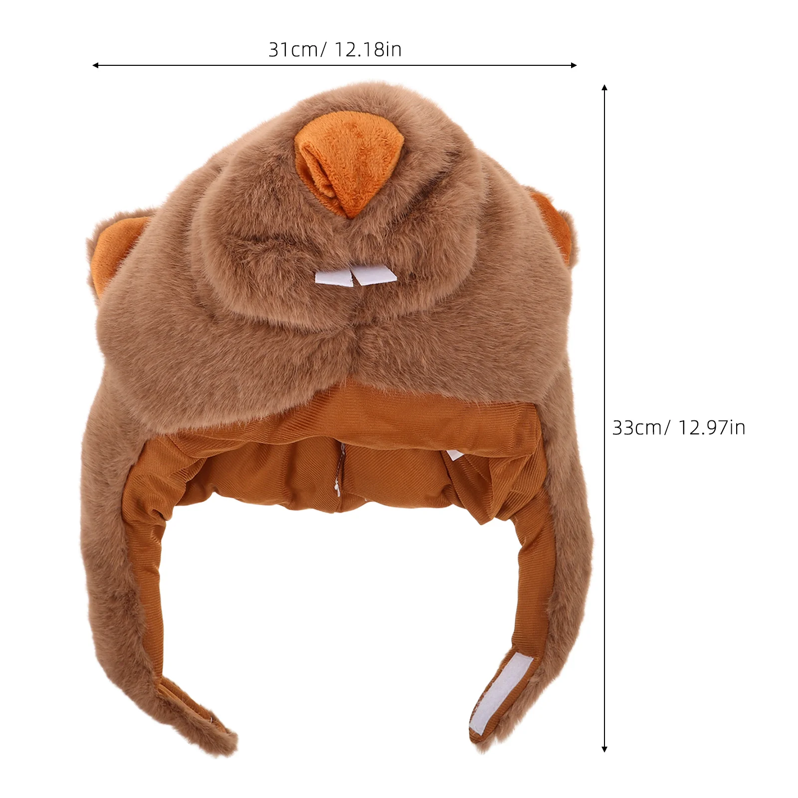 قبعة جرذ الأرض، أغطية رأس على شكل حيوانات، دعائم كابينة تصوير كرتونية فريدة من نوعها لأداء حفلات الزفاف، أغطية رأس خفيفة الوزن