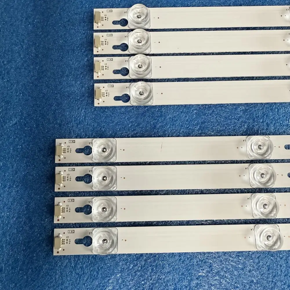 8pcs/set LED backlight Strip for TCL 55p20us 55S6000FS LVF550ND1L TOT-55D2900 55UC6306 55UD6216W 55UD6236W 55UC6426W 55UD6216