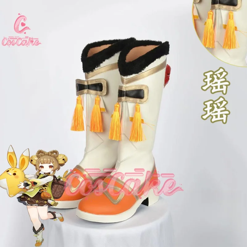 

Genshin Impact cos Yaoyao cosplay Anime game character shoes