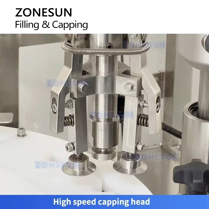 Zonesun ZS-FJFC2 Автоматическая машина для наполнения и пробки порошковых флаконов