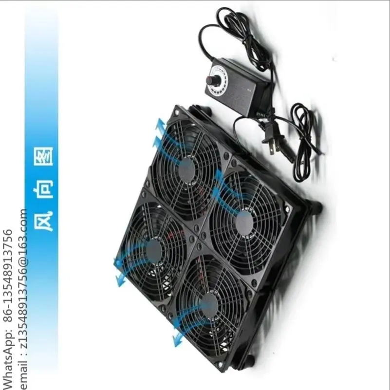 12CM USB Cooling Fan 220V Large Air Volume Speed Regulation for Router TV Broadband Modem Notebook Radiator Heat Dissipation