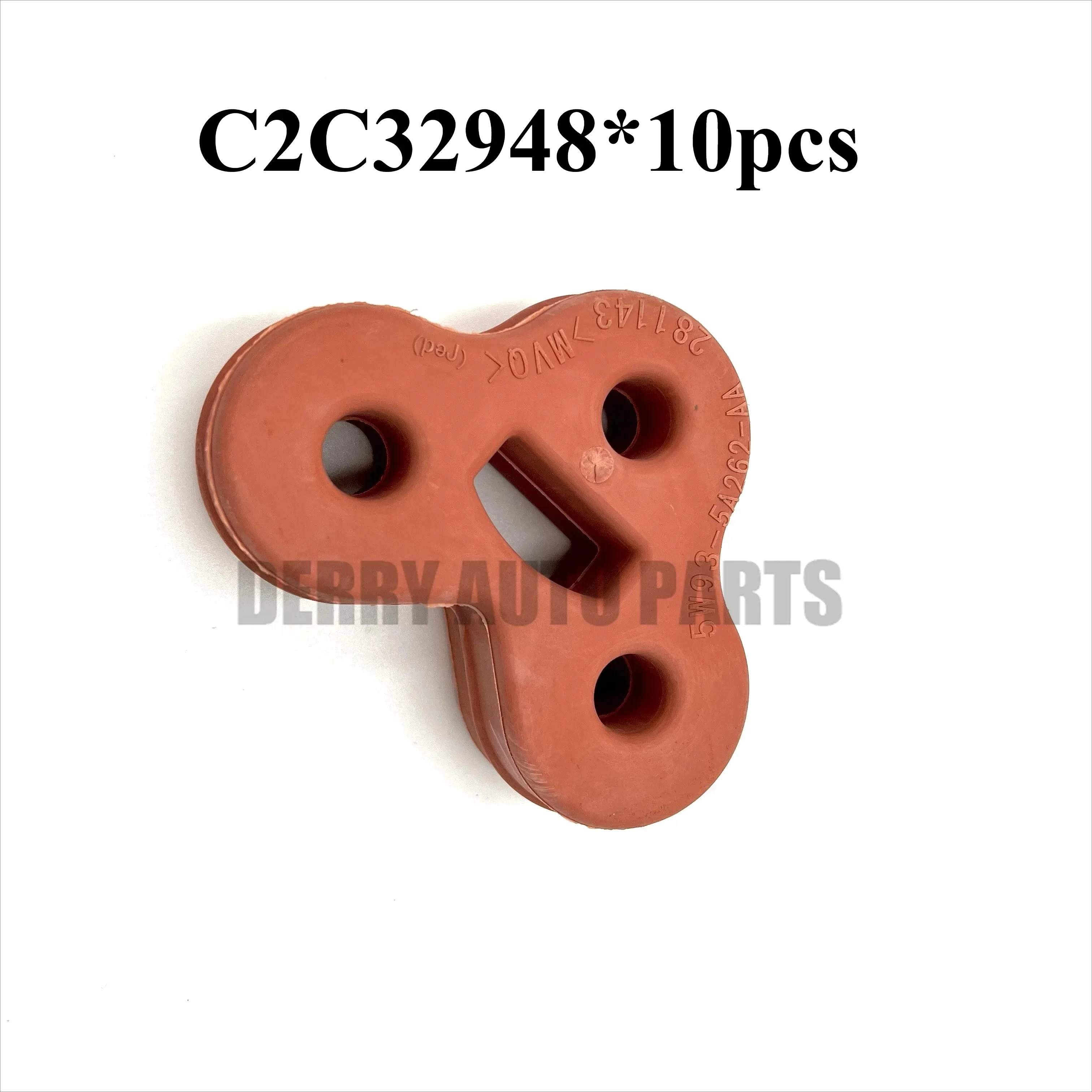 

10pcs Exhaust Pipe Exhaust-Rear Muffler Insulator Hanger C2C32948 Duct Tape For Land Rover Jaguar XJ 2010-2016 3.0L 5.0L