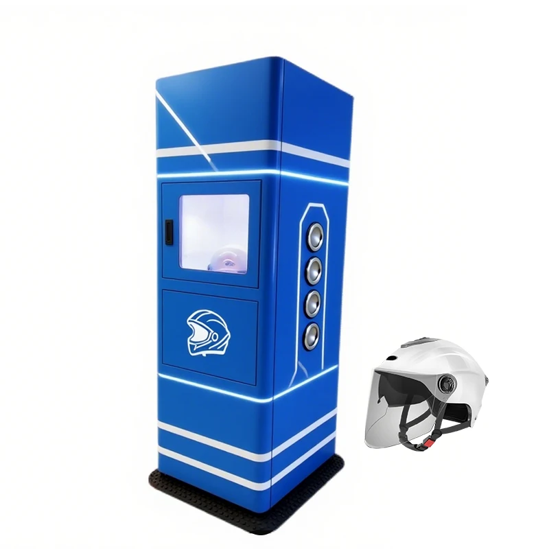 Self Service Helmet Cleaning Vending Machine for Narrow Site Helmet Cleaning Vending Machine