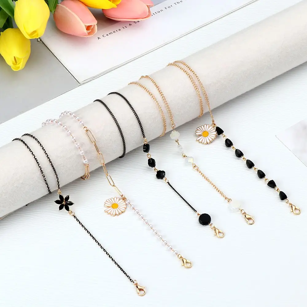 Beaded Anti-Lost Retainer Glasses Chain Eyeglasses Cord Holder Sunglasses Lanyard Eyewear Neck Strap