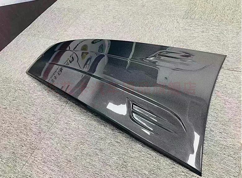 Voor Maserati Levante 2016 2017 2018 2019 2020 2021 2022 Hoge kwaliteit koolstofvezel voorzijde bumper motorkap Vent Cover