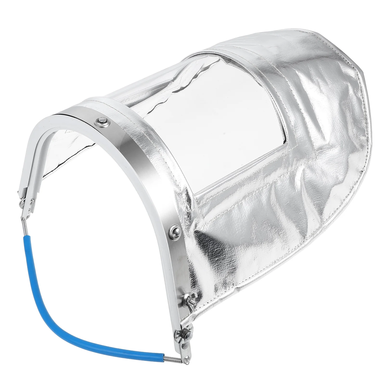 

High-Temperature Resistant Clear Facial Shield Transparent Welder Mask Aluminum Foil Industrial Full Facial Protection Welding