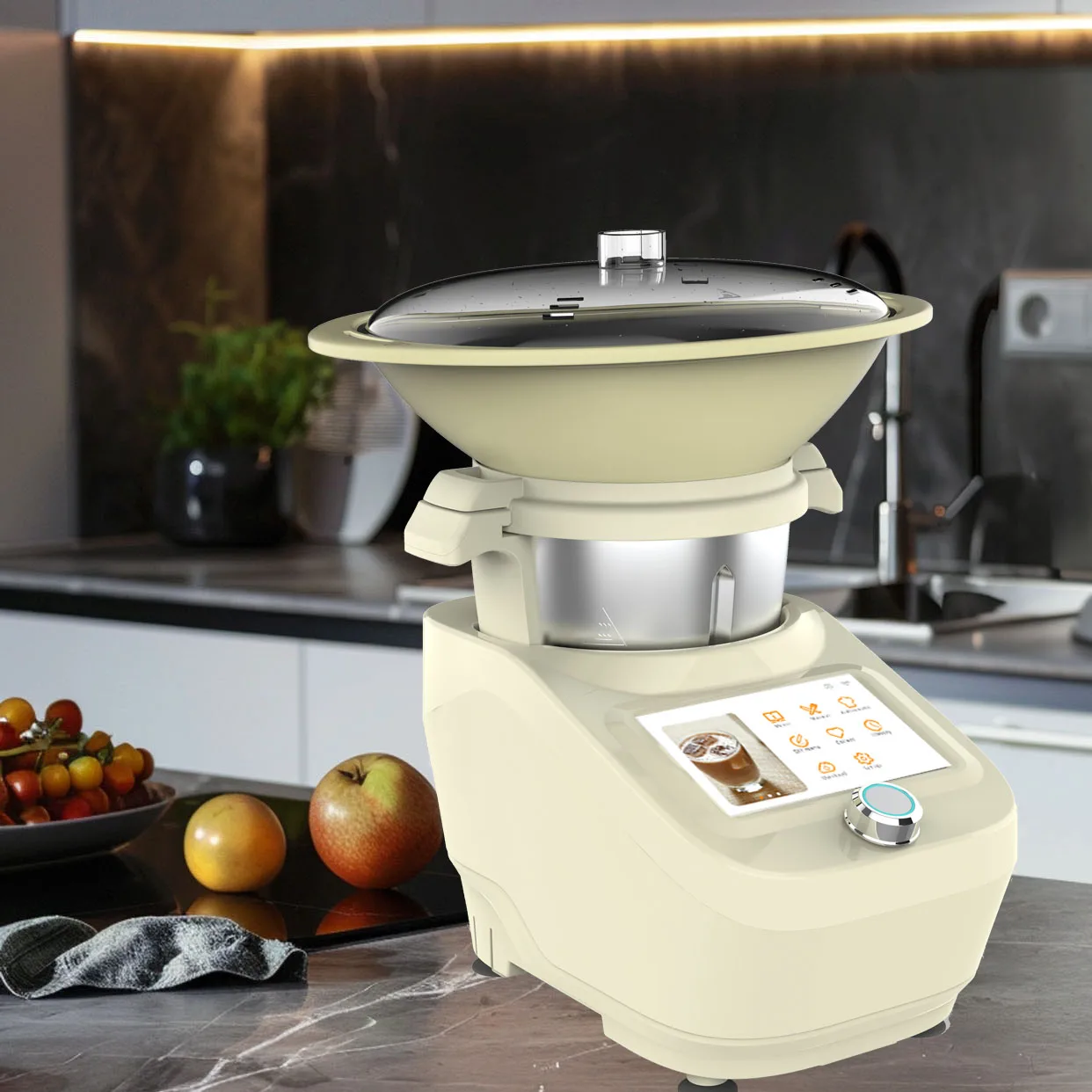 Smart Kitchen Assistant Innovatieve kookmachine Multi-Tasking