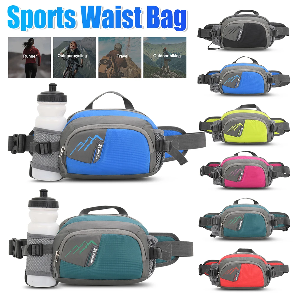 

Running Waist Bag Marathon Jogging Bag Water Bottle Hip Waist Pack Waterproof Outdoor Sports Jogging Cycling Phone Waist Bags