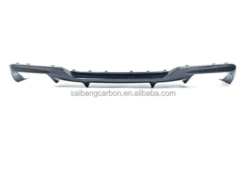 For 19-22 BMW M8 F91 F92 F93 Real Carbon Fiber Rear Diffuser OEM style