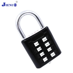 8 Digits Password Code Lock Combination Padlock Alloy Suitcase Security-protection Fechadura Eletronico Digital Luggage Travel