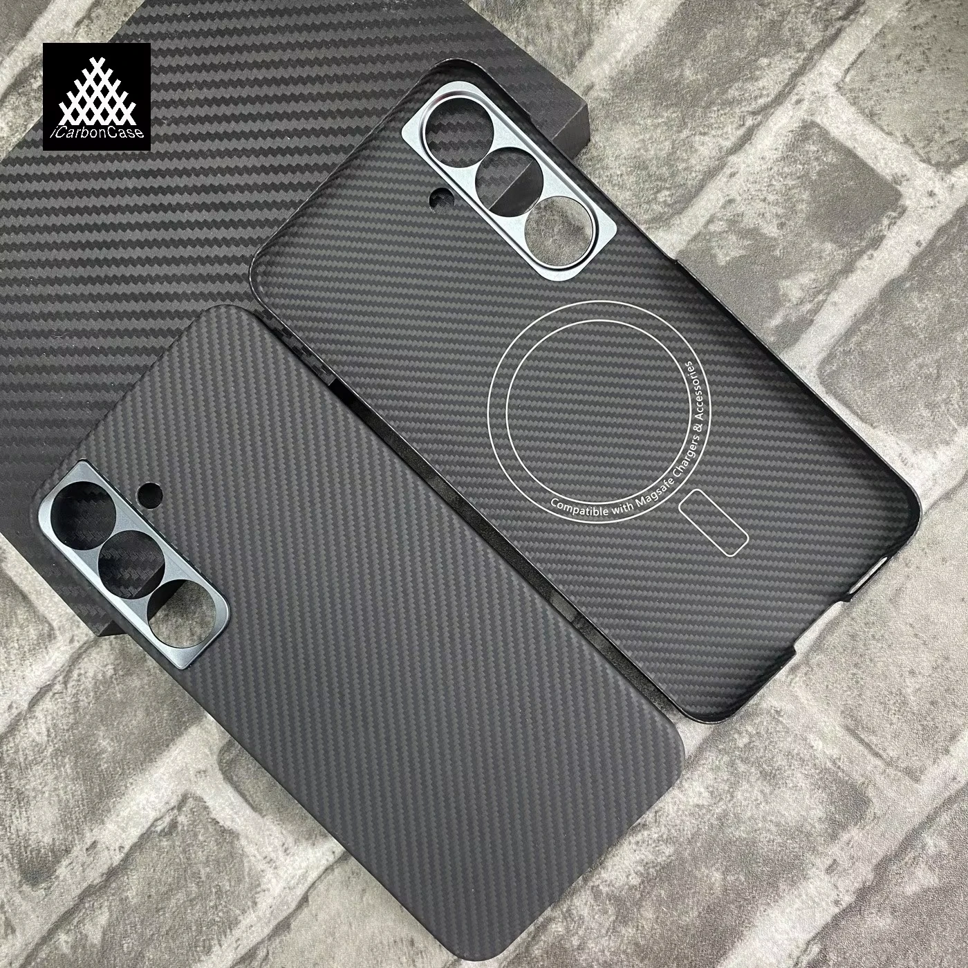 

Для Samsung Galaxy S25 S25 + S25Plus магнитный настоящий кевларовый арамидный чехол из углеродного волокна с ультратонким легким чехлом для телефона Magsafe