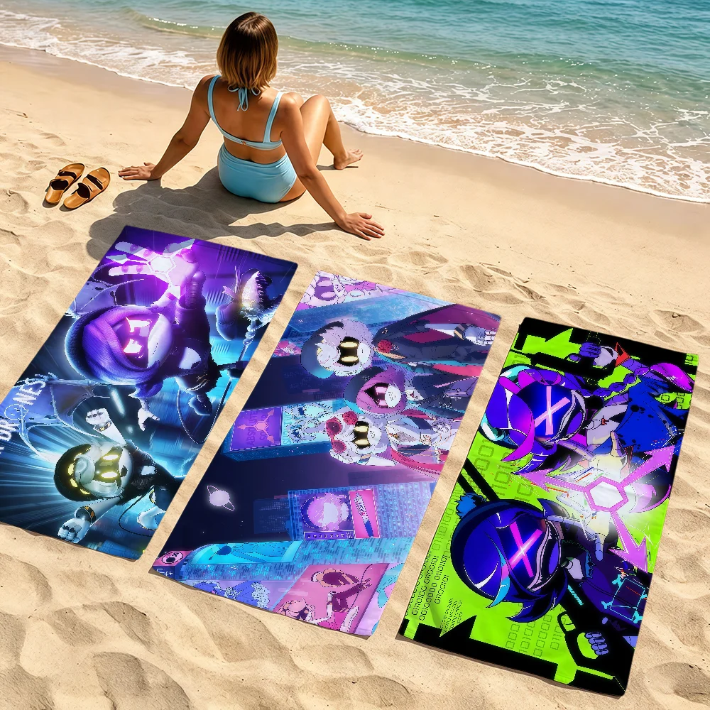 anime m-Murder d-Drones Towel Soft Quick Dry Beach Towels for Gift Travel Gym bathing Spa Camp sport Pool Towel gift