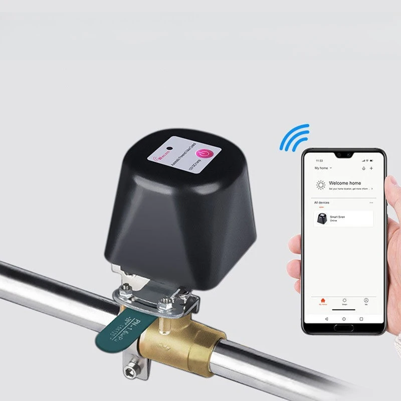 WiFi graffiti/3.0zigbee valve manipulator WiFi gas valve manipulator valve