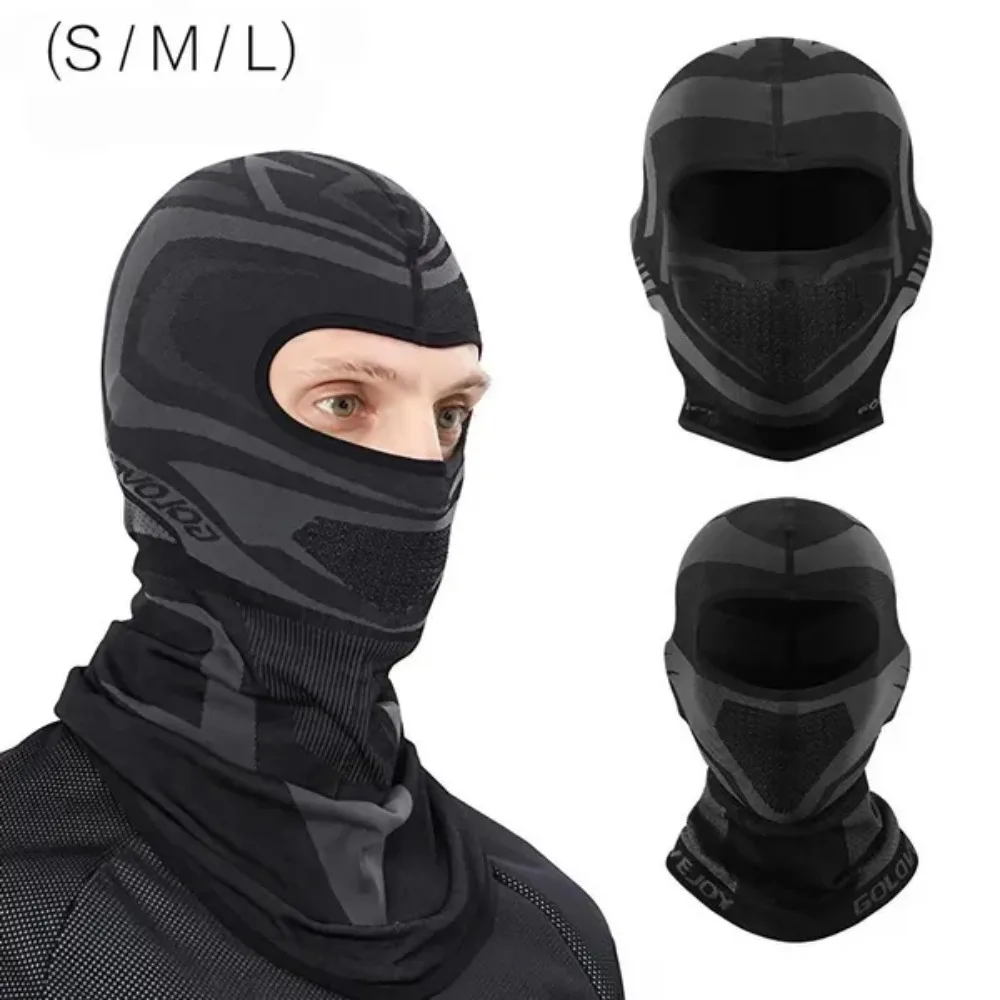 3 Size Versatile Outdoor Honeycomb Knit Head Cover, Ear-Protecting Cold-Weather Motorcycle Headscarf, Essential for Riding