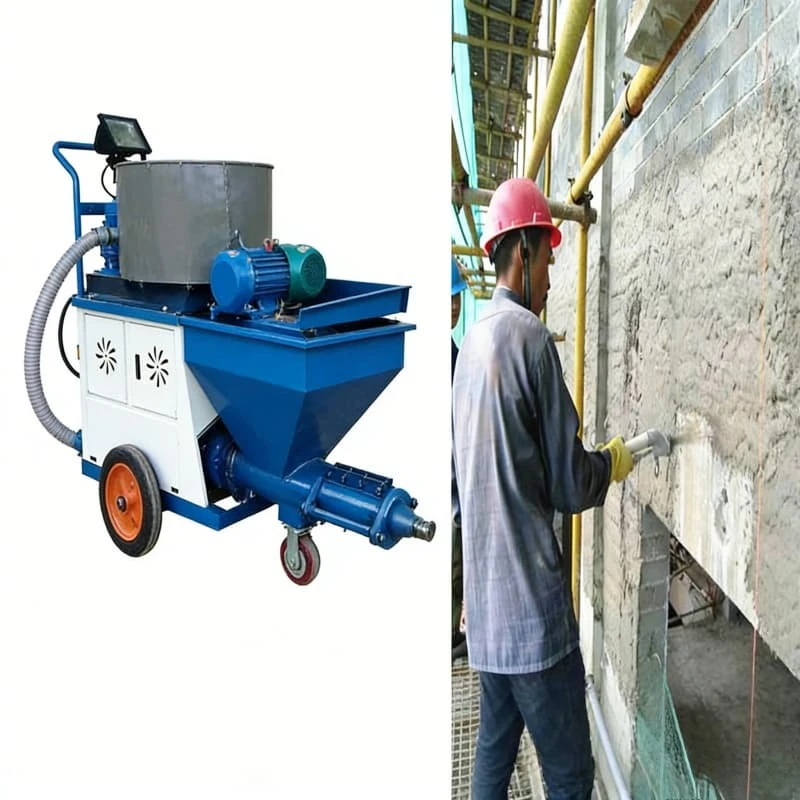 

Boost Efficiency with A Cement Mortar Spraying Machine for Cement Wall Renovation Building Projects Efficient Customized Sale