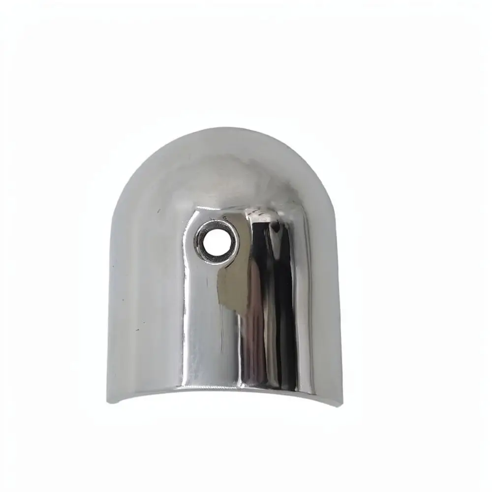 Mirror Polished 316 Stainless Steel Half Arc End Cap For Marine Boat Yacht RV Hardware Corner Protection Edge Guard Fittings