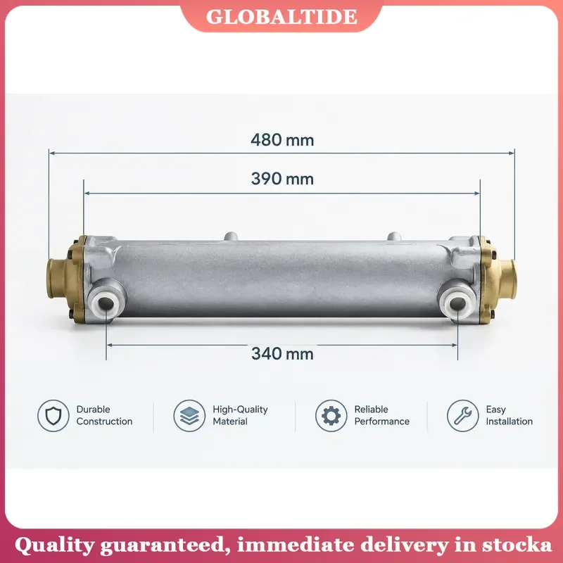 D300 Marine Titanium Heat Exchanger, Engine Water Cooler & Diesel Oil Cooler, Marine Condensing Coils Boat Accessories