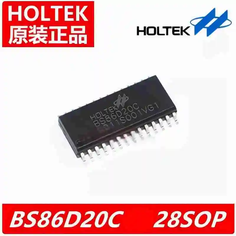 HOLTEK   BS86D20C  SOP28  Touch MCU  100%  NEW  Original