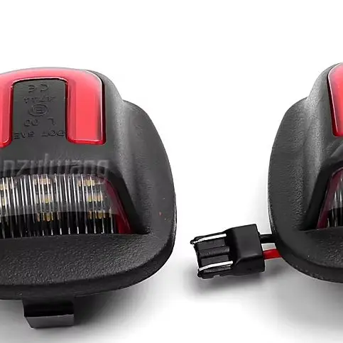 Fit For Nissan Xterra（Roniz）WD22 1999-2004 Frontier Navara NP300 D22 1998-2004 2PCS LED License Plate Lights Number Lamps