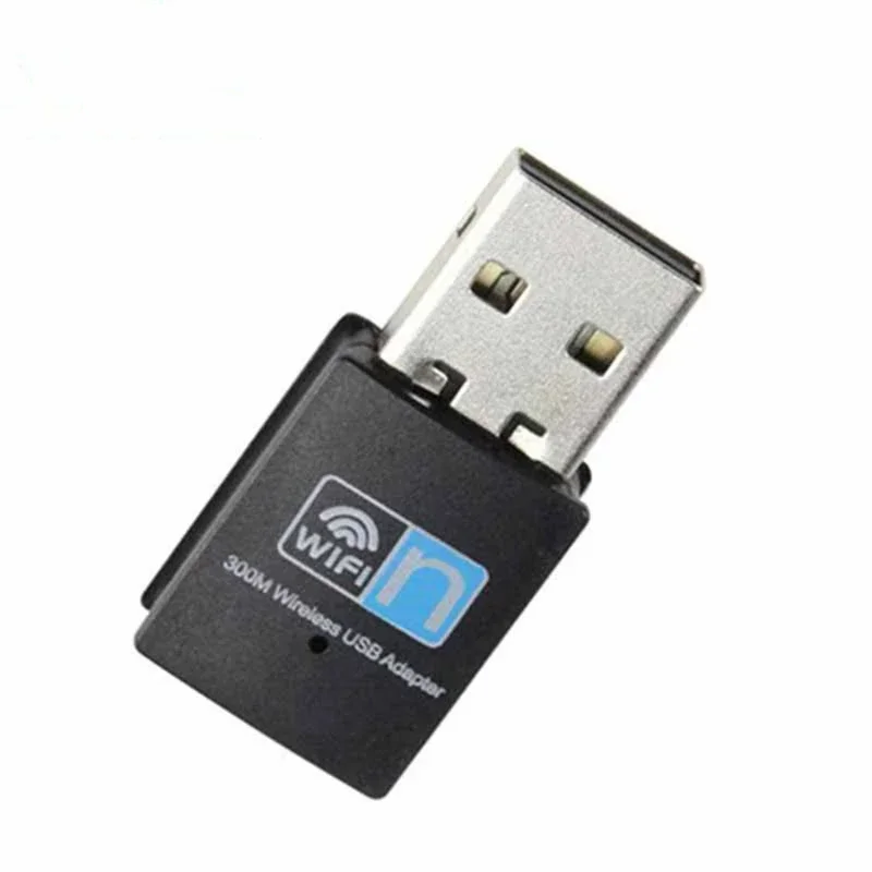 อะแดปเตอร์ LAN ไร้สาย USB 300Mbps WIFI 802.11n/b/g การ์ด WLAN อะแดปเตอร์ wifi