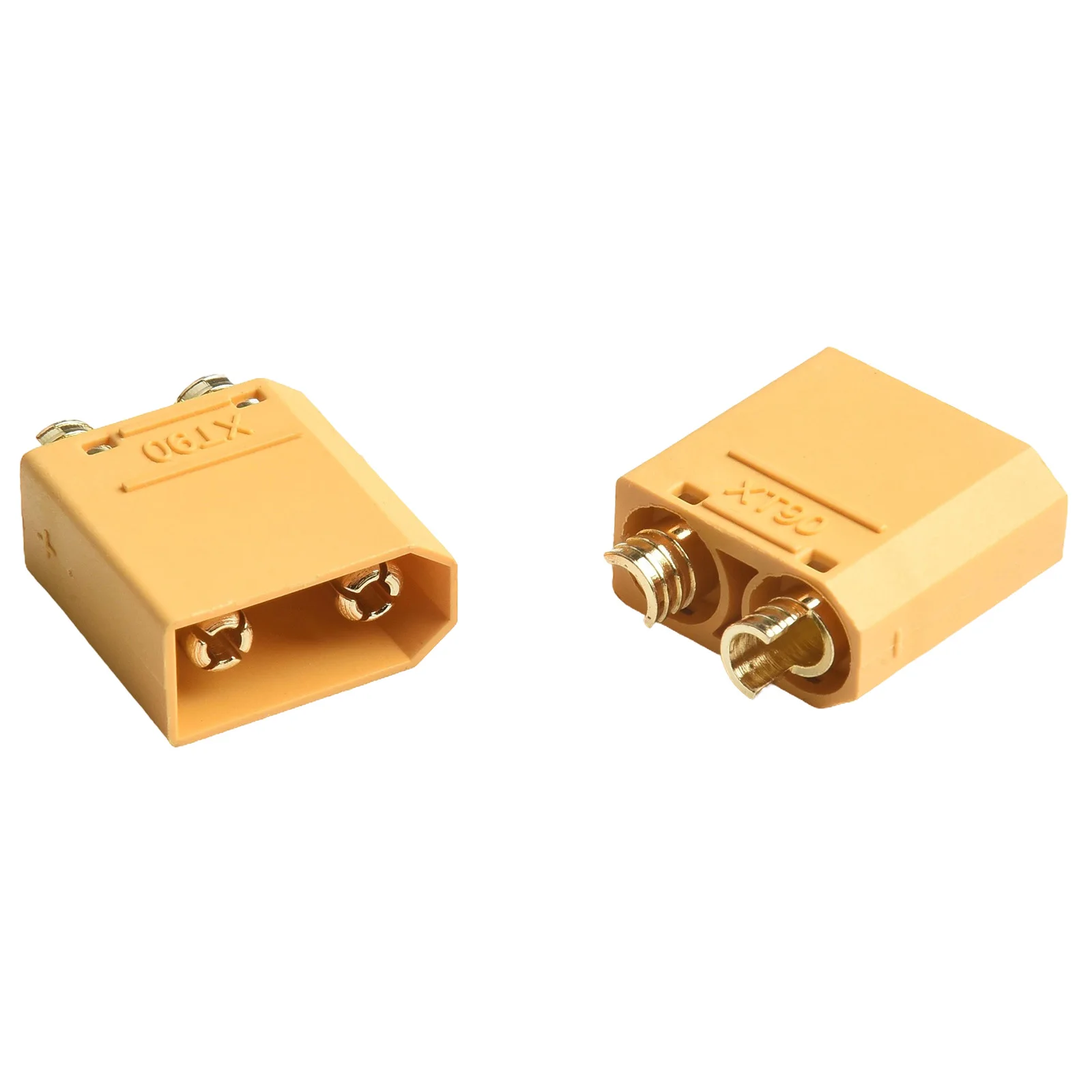 

20PCS For XT90 Male and Female Connectors for RC Battery and Motor Wiring Applications with Reliable 90A Power Connection