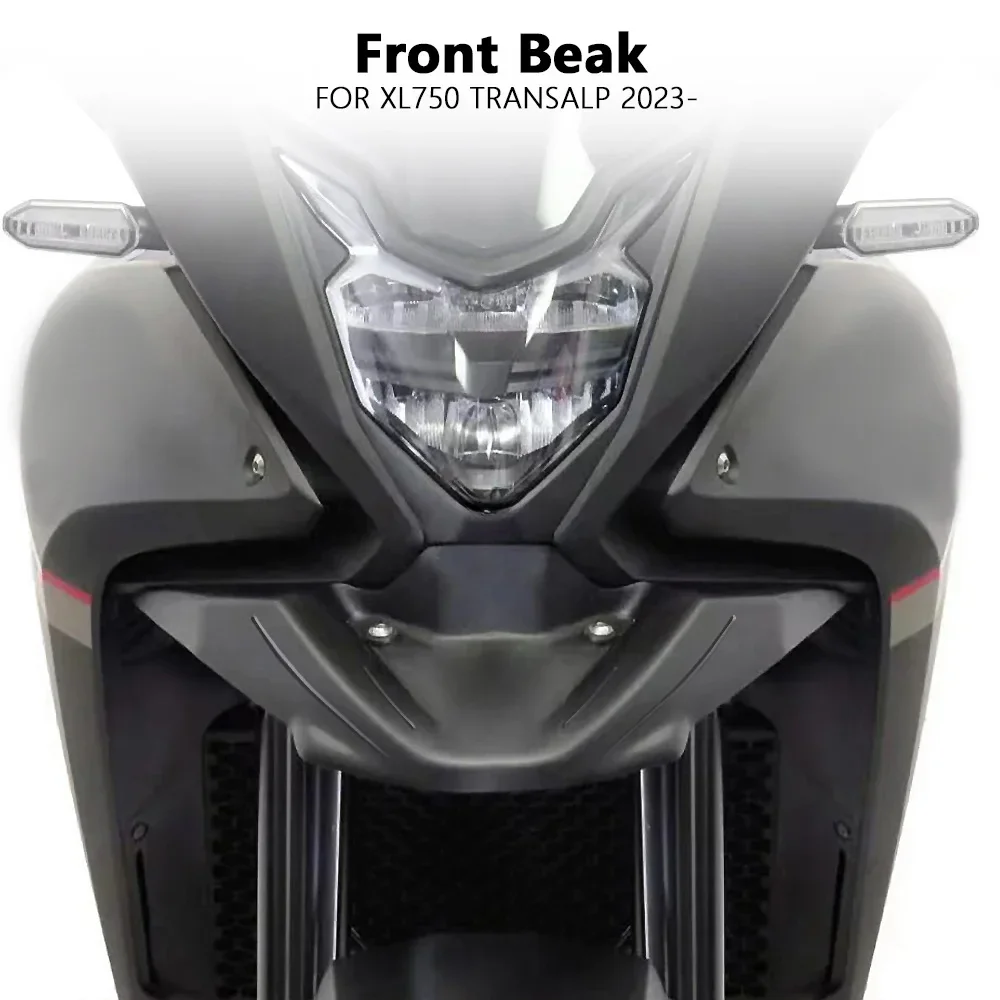 New For Honda xl750 XL750 Transalp Beak Nose Cone Extension Cover Front Wheel Fender Extender Cowl XL 750 TRANSALP 2023 2024