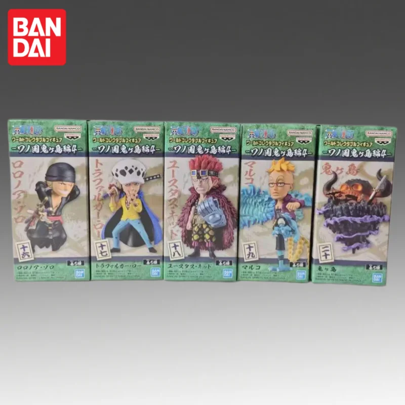 

В наличии: Оригинальная фигурка Bandai Banpresto WCF One Piece Zoro Law, новая, в коробке, модель персонажа аниме, игрушка