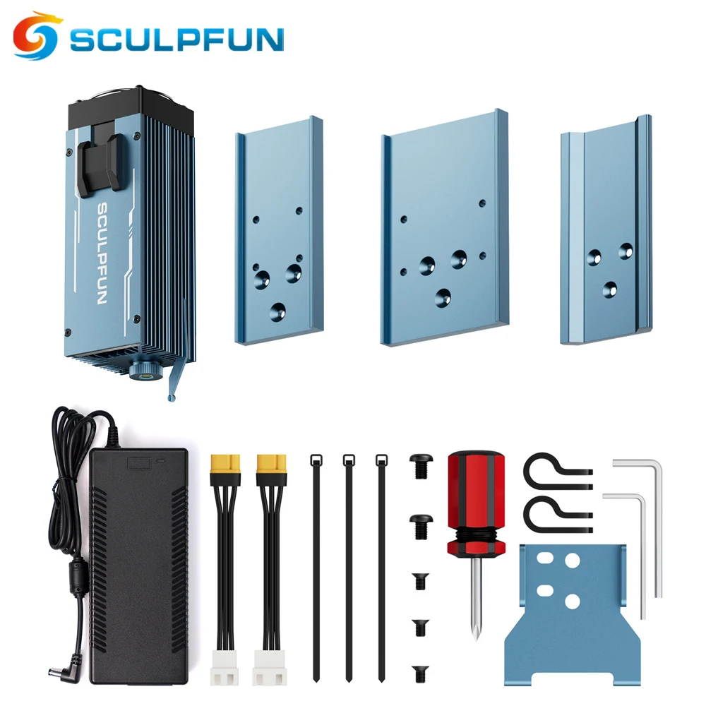 

SCULPFUN IR-2 2W Infrared Laser Module For Metal Engraving For S6/S6 Pro/S9/S10/S30 Series/S30 Ultra Series SF-A9 Laser Engraver