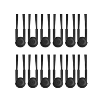 A50Q-For Xiaomi For Mijia M40S/OV31CN Vacuum Cleaner Side Brush Replacement Spare Parts Washable 12PCS