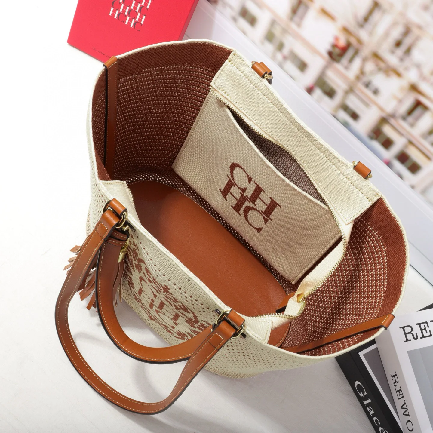 2025 Woven Tote Bag for Women - Lightweight Beach Basket Bag, Large Capacity Crochet Shoulder Bag, Casual Market Shopping Bag