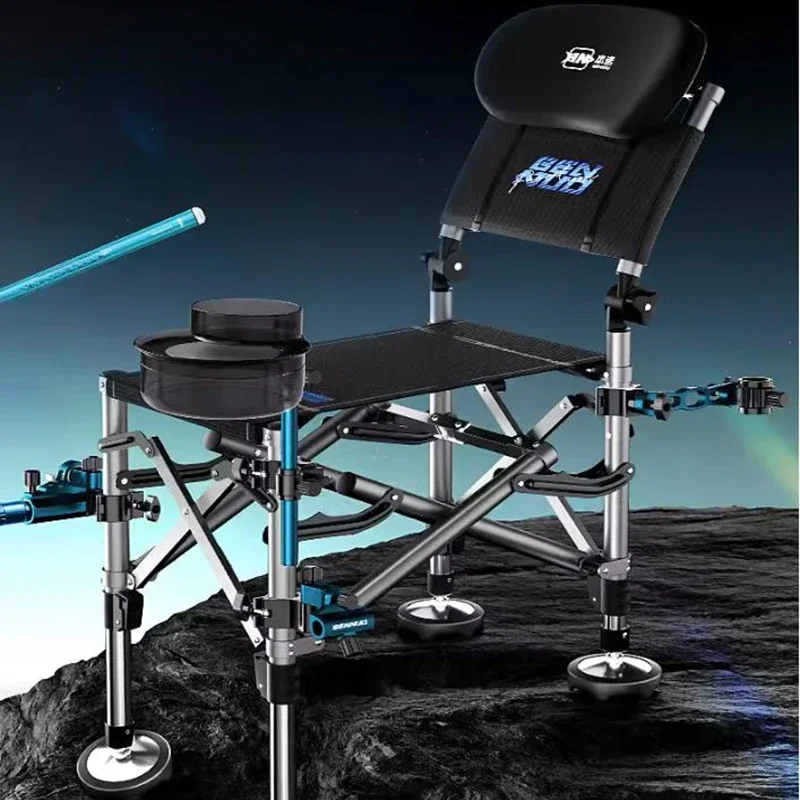 

Nordic Camping Beach Chair Professional Fishing Relax Lightweight Beach Chair Tourist Portable Outdoor Furniture Der Angler LLBC