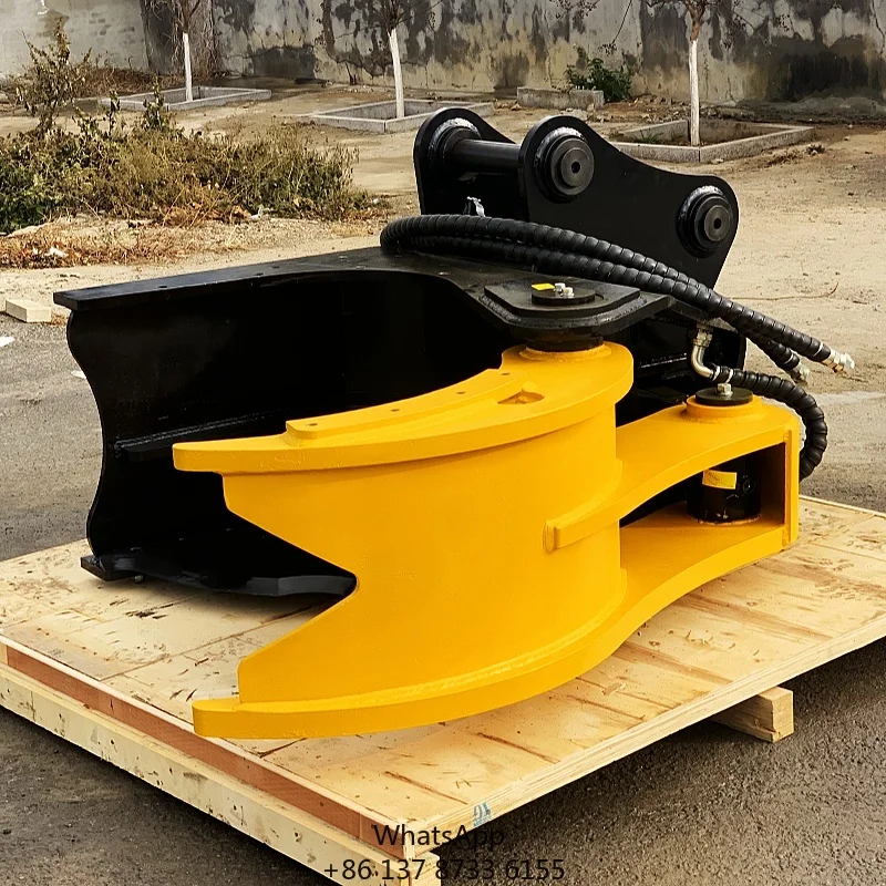 Fully Hydraulic Drive Tree Shear Equipment With For 500 Blades Motor High Shear Force Efficient Forestry Machinery Parts
