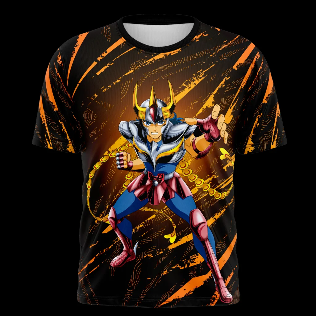 2026 New Anime Saint Seiya Knights of the Zodiac Cosplay 3D Men's T-shirts Fashion Cartoon Kids T shirt Y2k Tops Summer Clothing