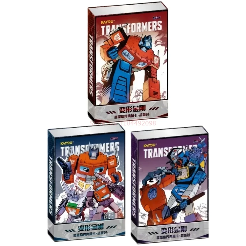 حقيقية في المخزون Kayou Transfor-Mers النقدية جمع بطاقة النخبة حزمة Xyz حزمة المجلد 1 أنيمي جمع بطاقات هدايا عيد الميلاد #5
