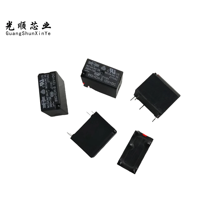 892-1CH-S 12VDC 12V 5A 5Pin