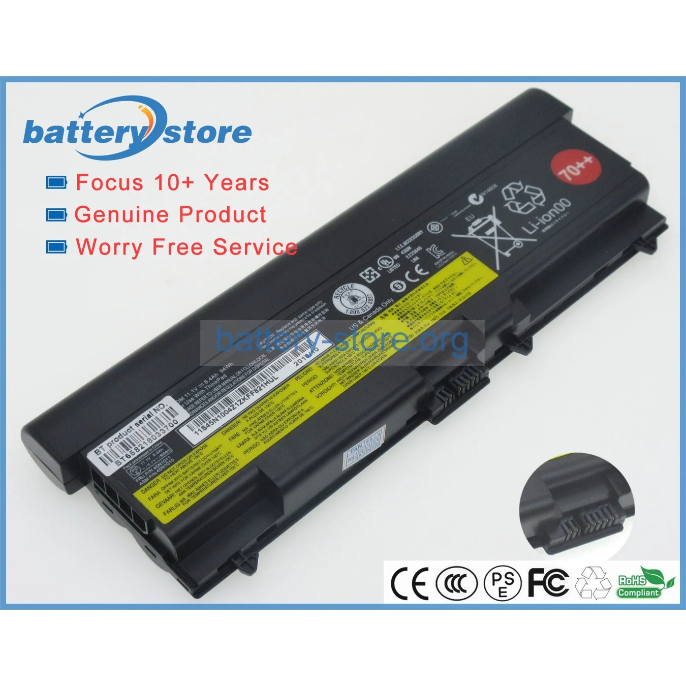 Genuine Laptop Batteries for 45N1001,42T4235,42T4733,42T4819,42T4737,42T4752,42T4755,45N1000,45N1004,51J0499,42T4756,42T4757,57Y