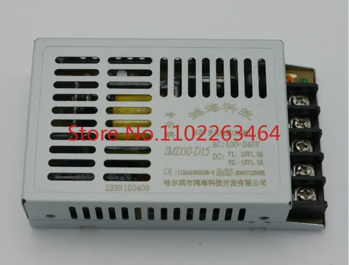 

Switching power supply 220VAC to positive and negative 15V 1A, 30W JMD30-D15