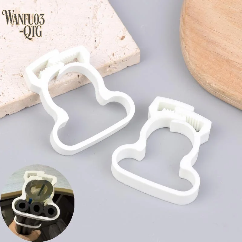 

2Pcs Milking Machine Tube Triplet Air Hose Fix Clip Air Hose Plastic Clamps Pulsating Triple Tube Rubber Hose Organizing Clips