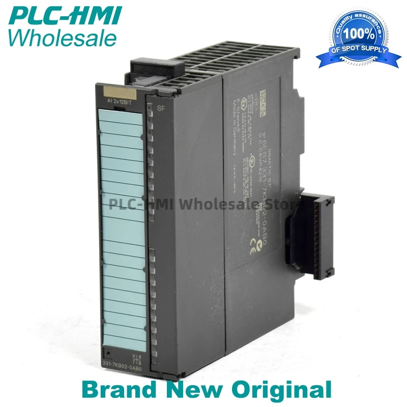 6ES7331-7KB02-0AB0 6ES73317KB020AB0 SIMATIC S7-300, Analog input SM 331, isolated, 2 AI Original Brand New