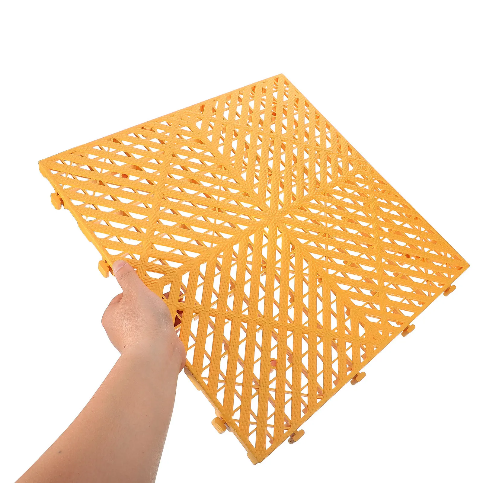 

Car Wash Floor Grates Interlocking Drainage Tiles Heavy Duty Non-Slip Plastic Grid For Garage Shower Pool Deck Durable